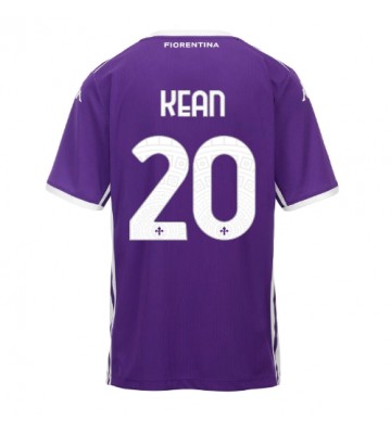 Fiorentina Moise Kean #20 Replika Hjemmebanetrøje 2025-26 Kortærmet